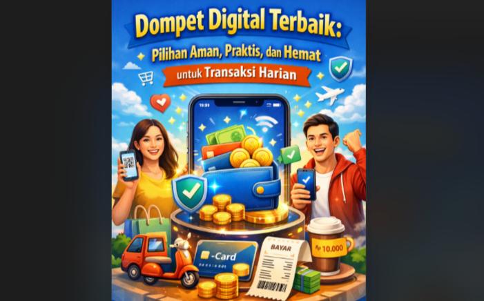Dompet Digital Terbaik, Pilihan Aman, Praktis, dan Hemat untuk Transaksi Harian